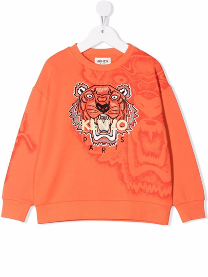 orange kenzo sweatshirt