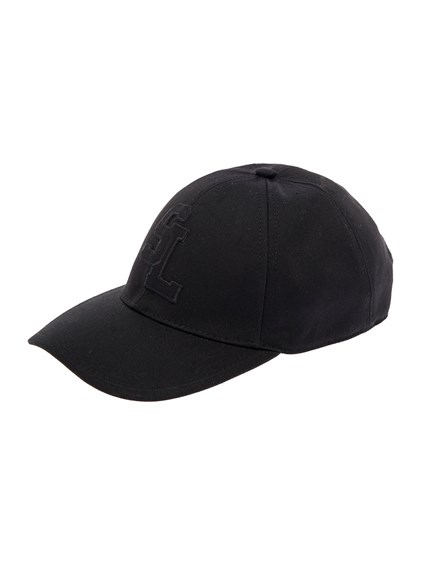 Cappello Nero di Cotone con Logo Saint Laurent Donna SAINT LAURENT Prezzo |  Gaudenzi Boutique