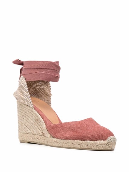 castaner pink wedges