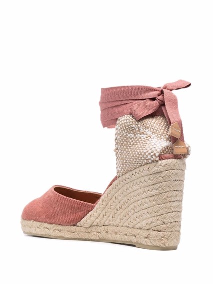 pink wedge espadrilles