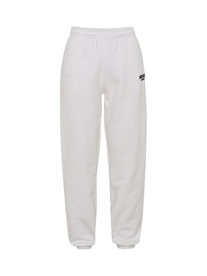 Jogger Bianchi Mimi in Cotone Organico e Logo ROTATE Prezzo | Gaudenzi  Boutique