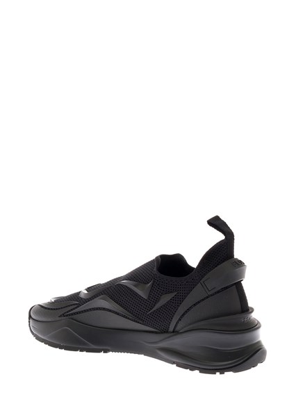 fendi wavy sole sneakers