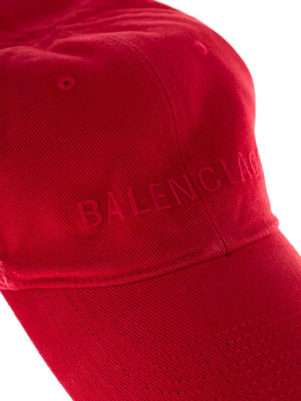 balenciaga red cap