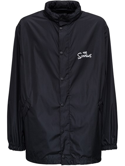 balenciaga black windbreaker