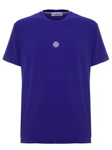 Uomo Abbigliamento da T-shirt da T-shirt a manica corta T-Shirt Logo da Uomo di Stone Island in Blu 