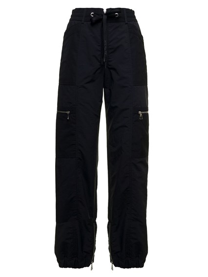 Black Cargo Pants with Pockets MONCLER 