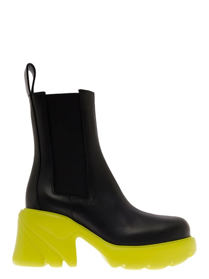 Stivali Flash Chelsea in Pelle e Gomma Bicolor Bottega Veneta Donna BOTTEGA  VENETA Prezzo | Gaudenzi Boutique