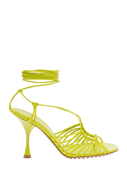 Sandali Lagoon in Pelle Verde Bottega Veneta Donna BOTTEGA VENETA Prezzo |  Gaudenzi Boutique