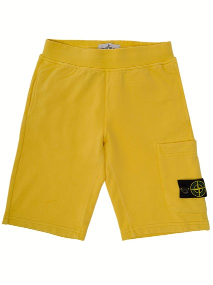 stone island shorts yellow