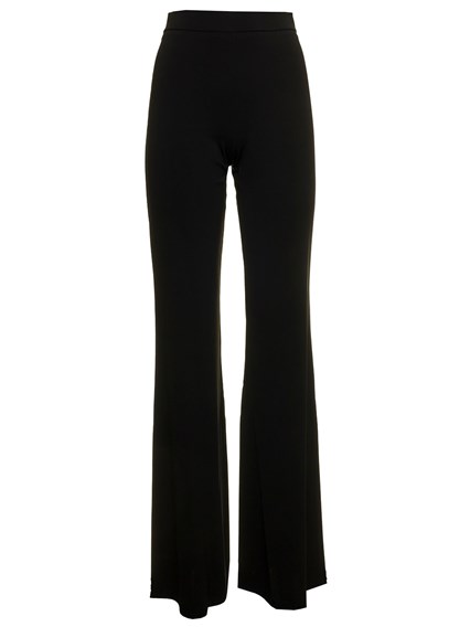 Pantaloni Neri Flare Gaia in Viscosa Stretch The Andamane Donna THE  ANDAMANE Prezzo | Gaudenzi Boutique