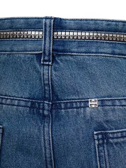 Jeans in Denim con Dettaglio 4G Givenchy Uomo Blu disponibile su Gaudenzi  Boutique - IT