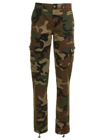 Pantaloni Cargo in Cotone Camouflage Dolce \u0026 Gabbana Donna DOLCE E GABBANA  Prezzo | Gaudenzi Boutique