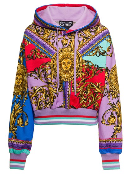 versace baroque hoodie