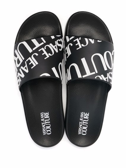 versace jeans couture slides