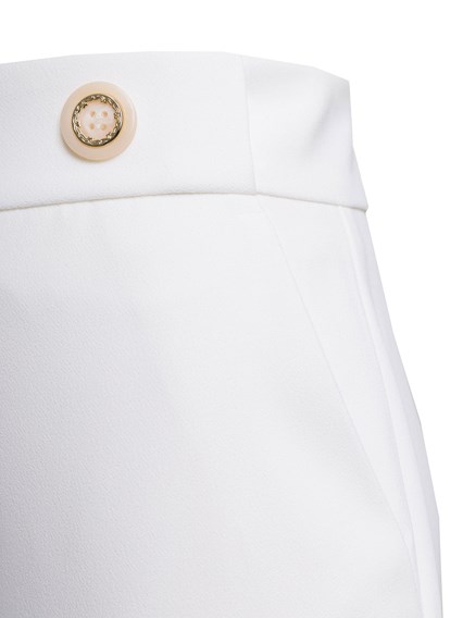Pantaloni Bianchi in Crepe con Bottoni Pinko Donna PINKO Prezzo | Gaudenzi  Boutique