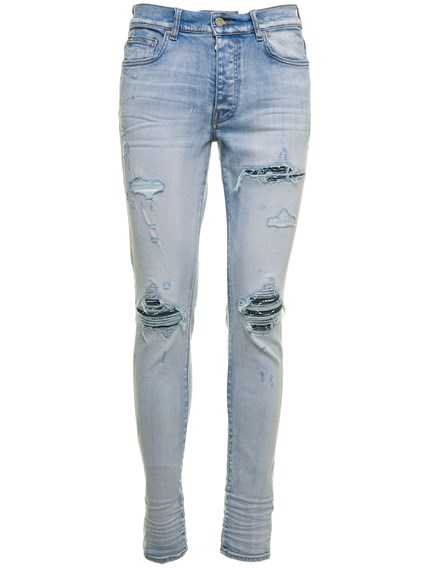 blue amiri jeans men