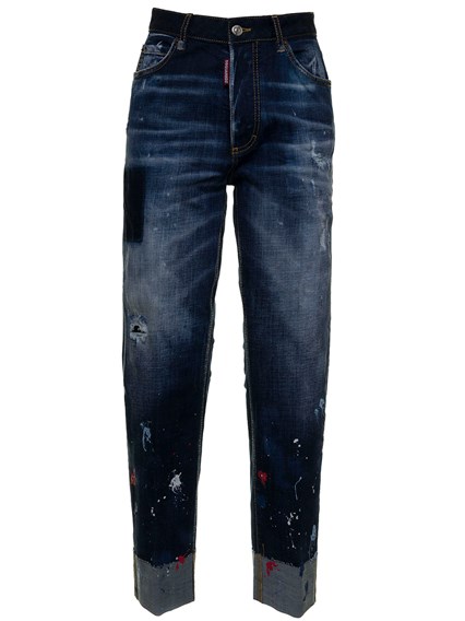 dsquared2 jeans color splash