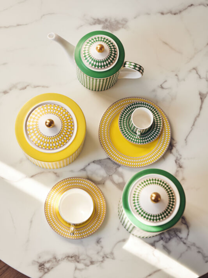 hoffelijkheid Aas Roestig Green Chess Porcelain Teapot POLS POTTEN Price | Gaudenzi Boutique