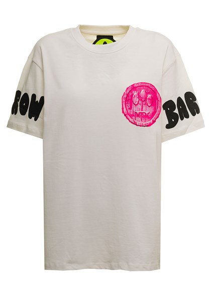 T-Shirt Bianca in Jersey con Stampa Barrow Donna BARROW Prezzo | Gaudenzi  Boutique