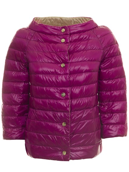 pink nylon jacket