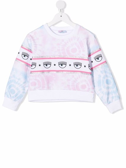 tie dye cotton sweatshirt