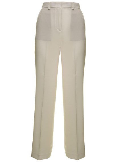 Pantaloni Bianchi in misto Acetato Alberto Biani Donna ALBERTO BIANI Prezzo  | Gaudenzi Boutique