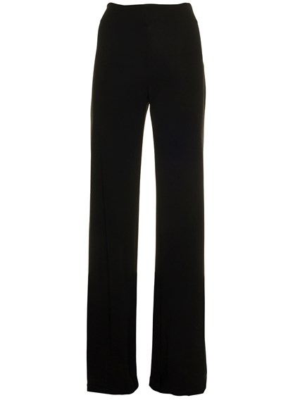 Pantaloni Svaati di Viscosa Neri Alberta Ferretti Donna Schwarz available  on Gaudenzi Boutique - DE