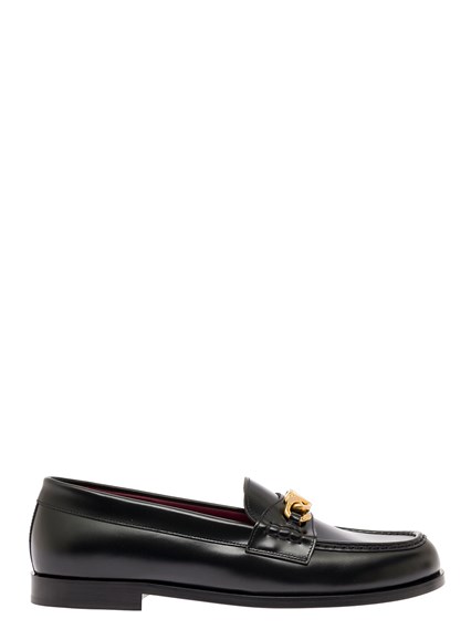 Valentino Garavani Man's Black Leather 