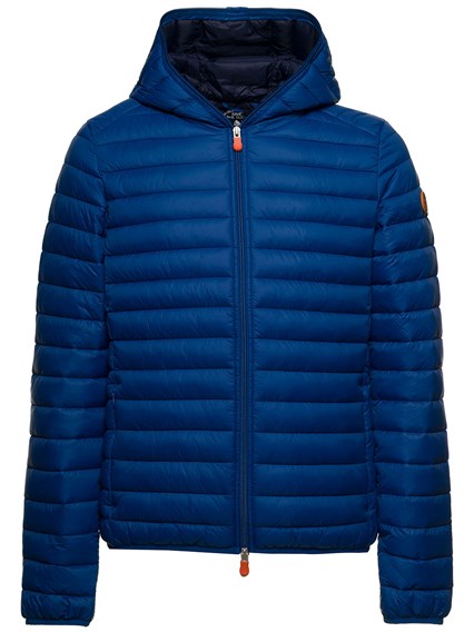 Vrouw wrijving Het Ecological Bluette Quilted Nylon Down Jacket Save The Duck Man SAVE THE DUCK  Price | Gaudenzi Boutique