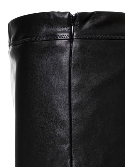 Min Blacki Faux Leather Pencil Skirt Woman Michael Michael Kors MICHAEL  MICHAEL KORS Price | Gaudenzi Boutique